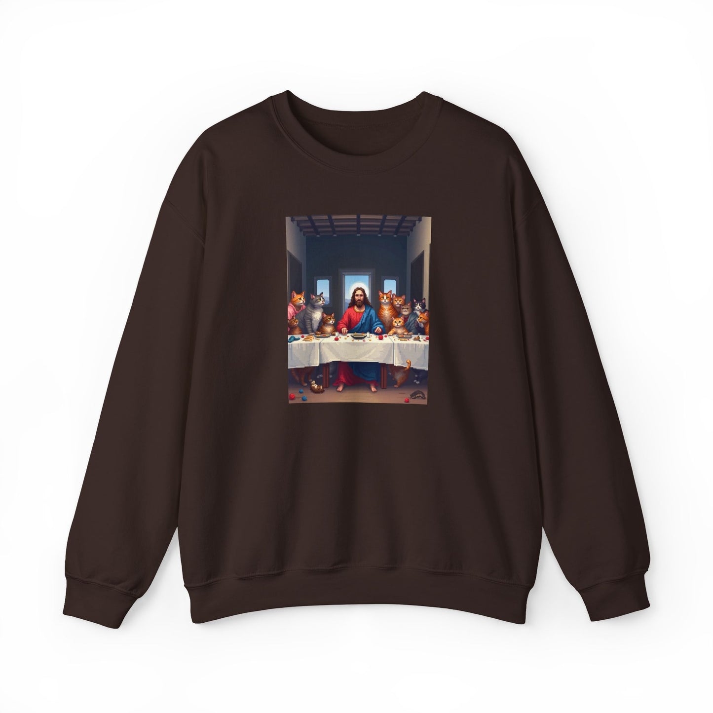 Sweatshirt - The Last Supper: Cat Edition