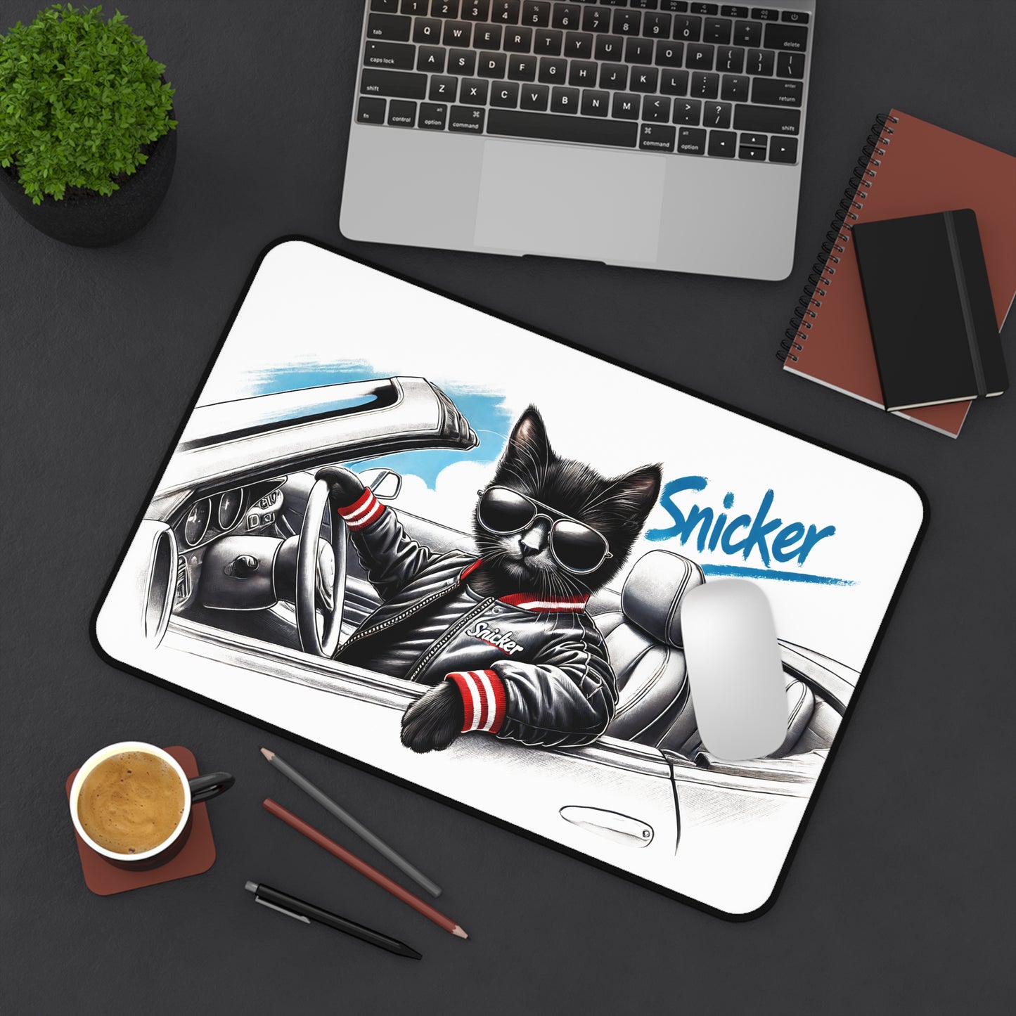 Desk Mat - Snicker Smooth Drive