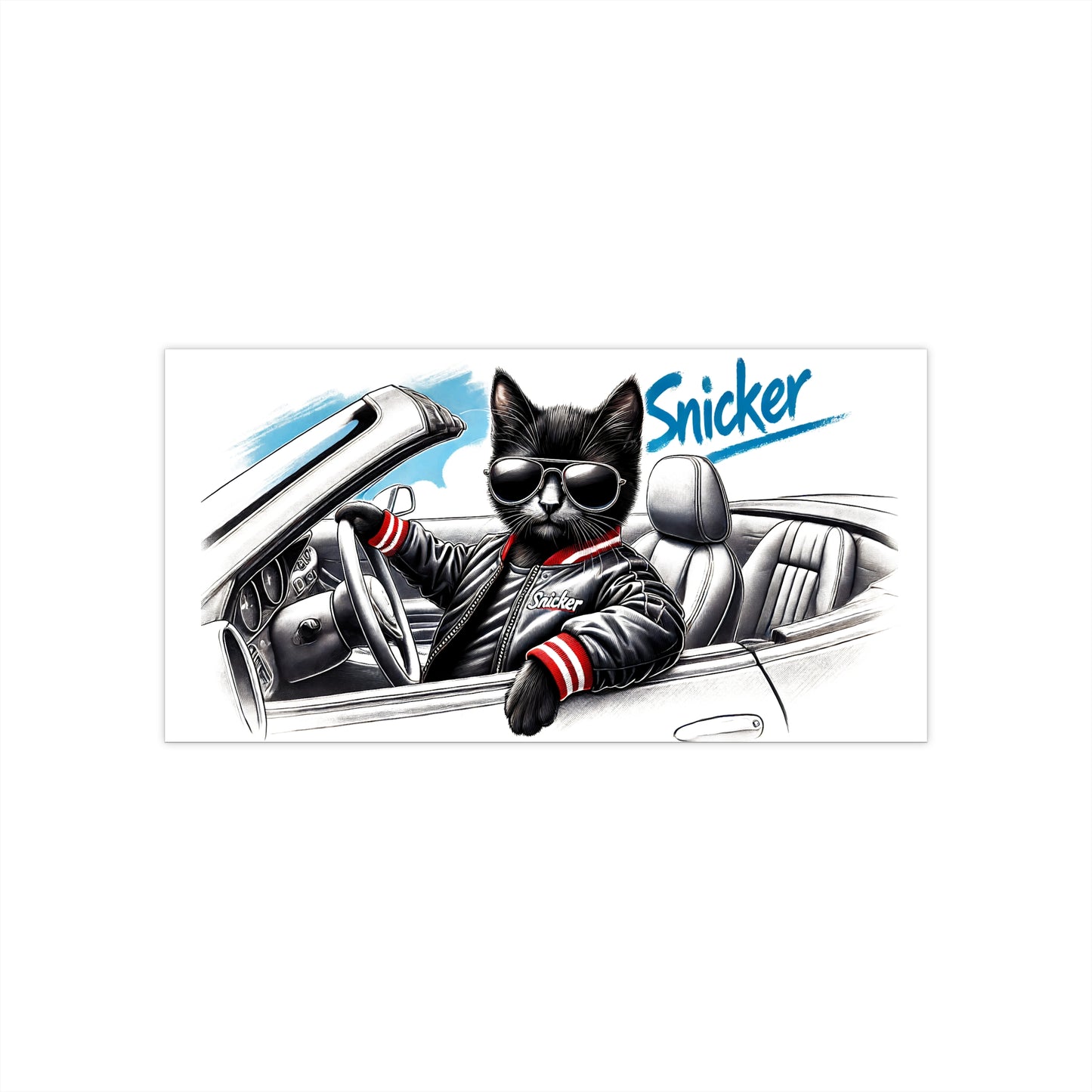 Bumper Stickers - Snicker Smooth Drive