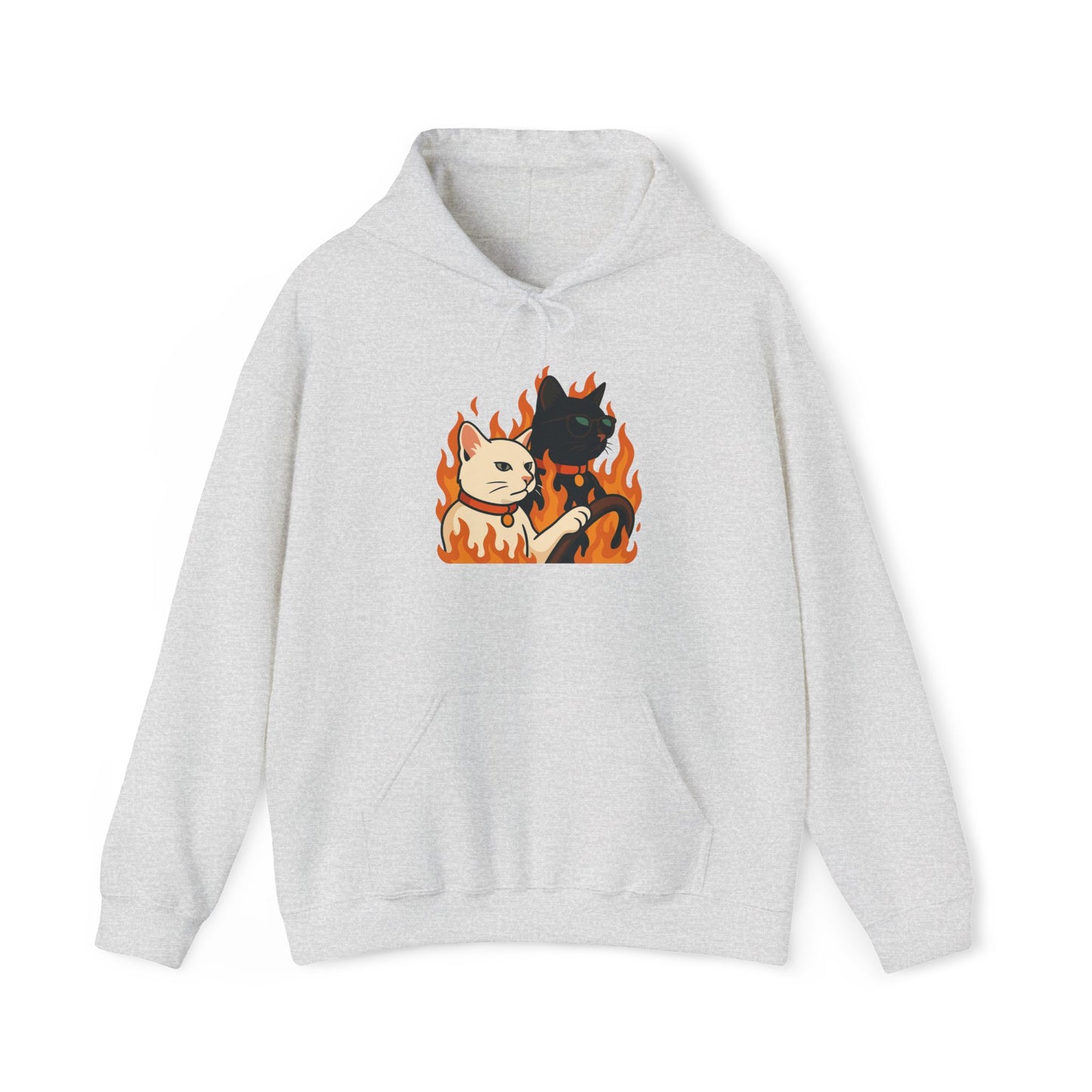 Hoodie - Classic On Fire