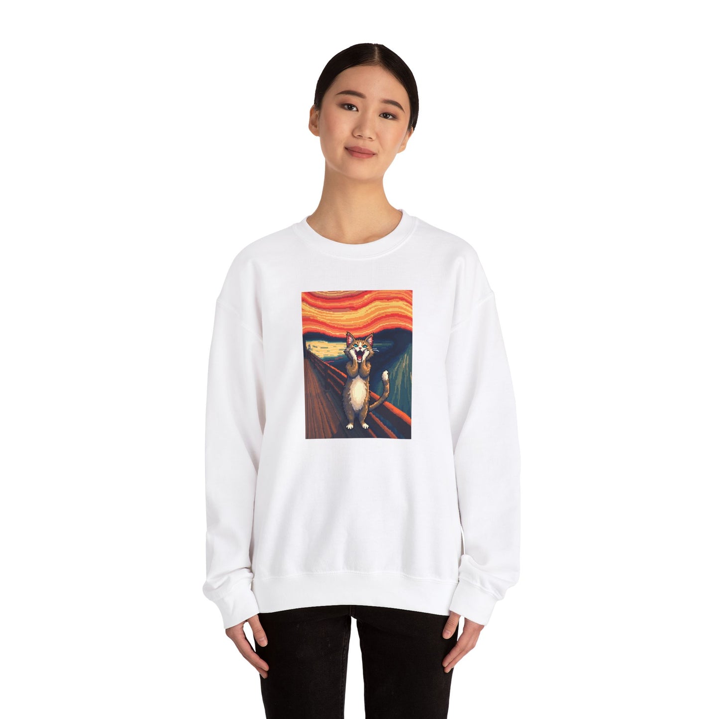 Sweatshirt - The Cat Scream