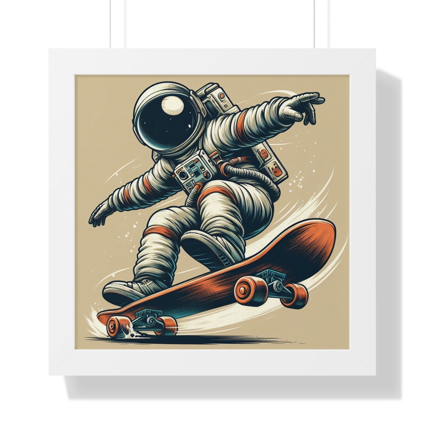 Skateboarder Astronaut