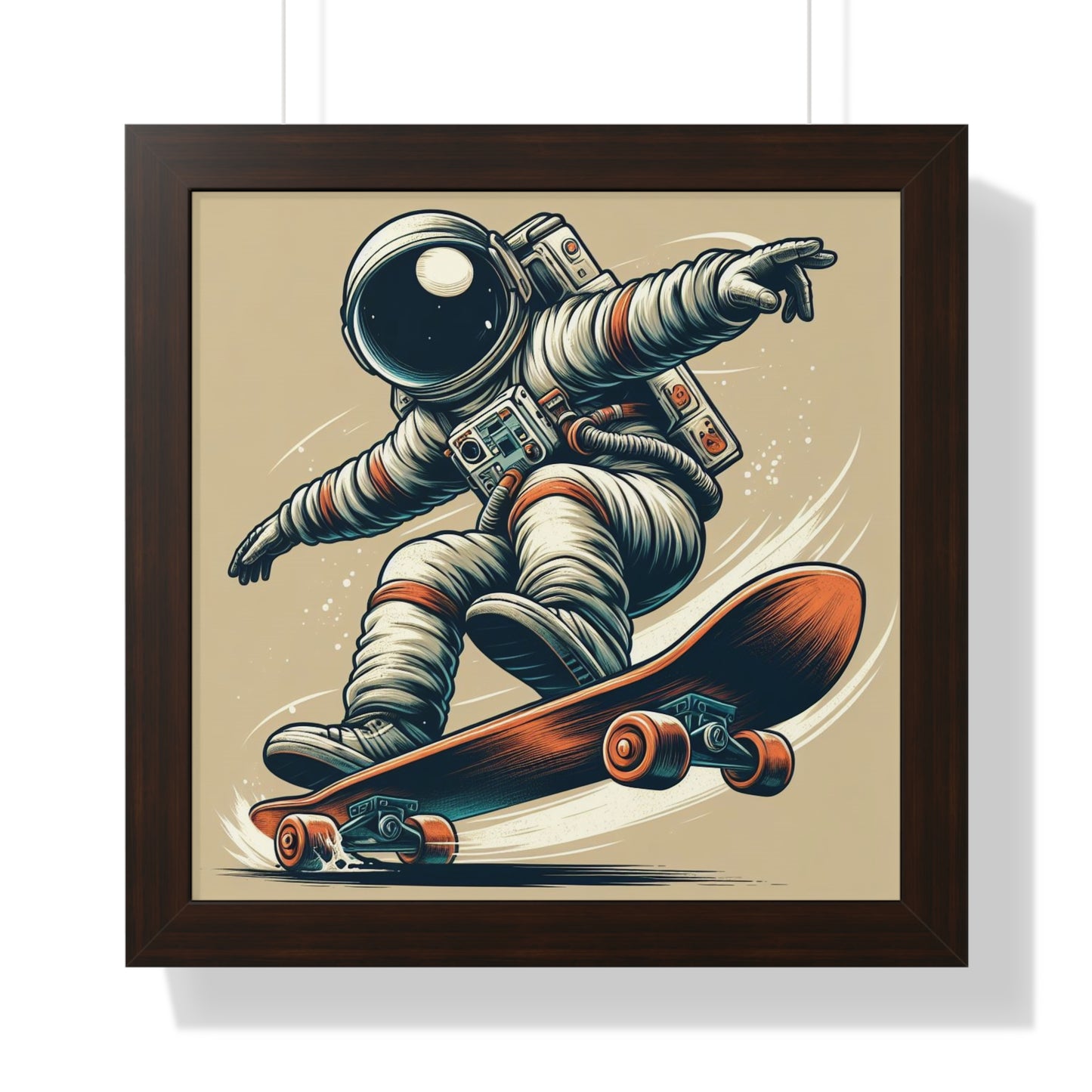 Skateboarder Astronaut
