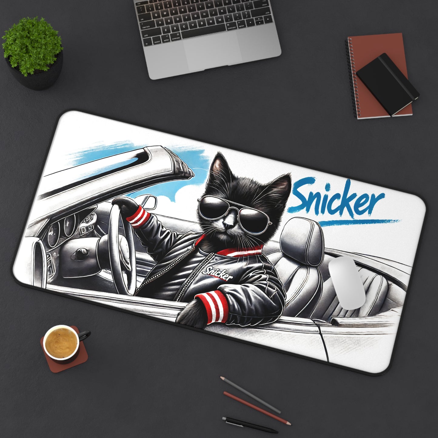 Desk Mat - Snicker Smooth Drive