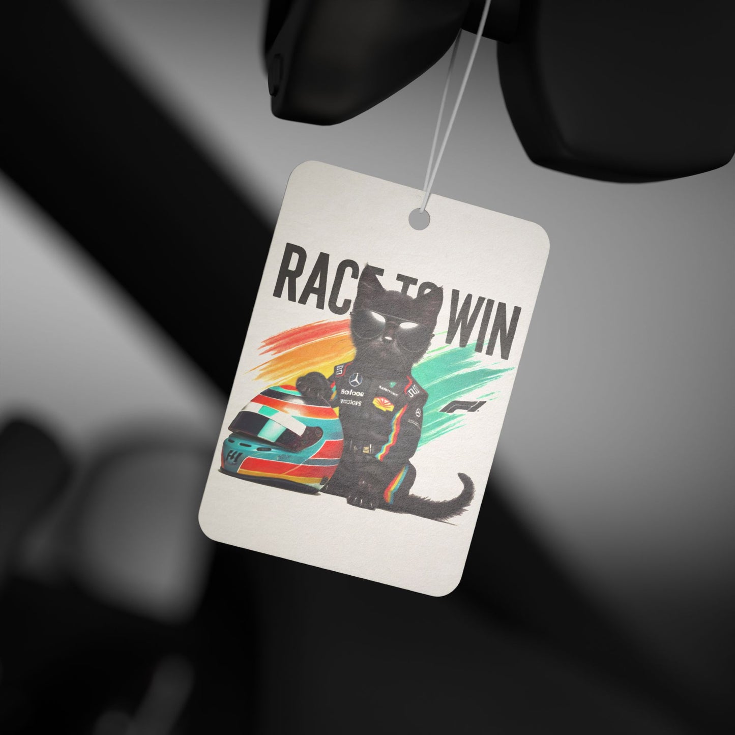 Car Air Freshener - RACE TO WIN