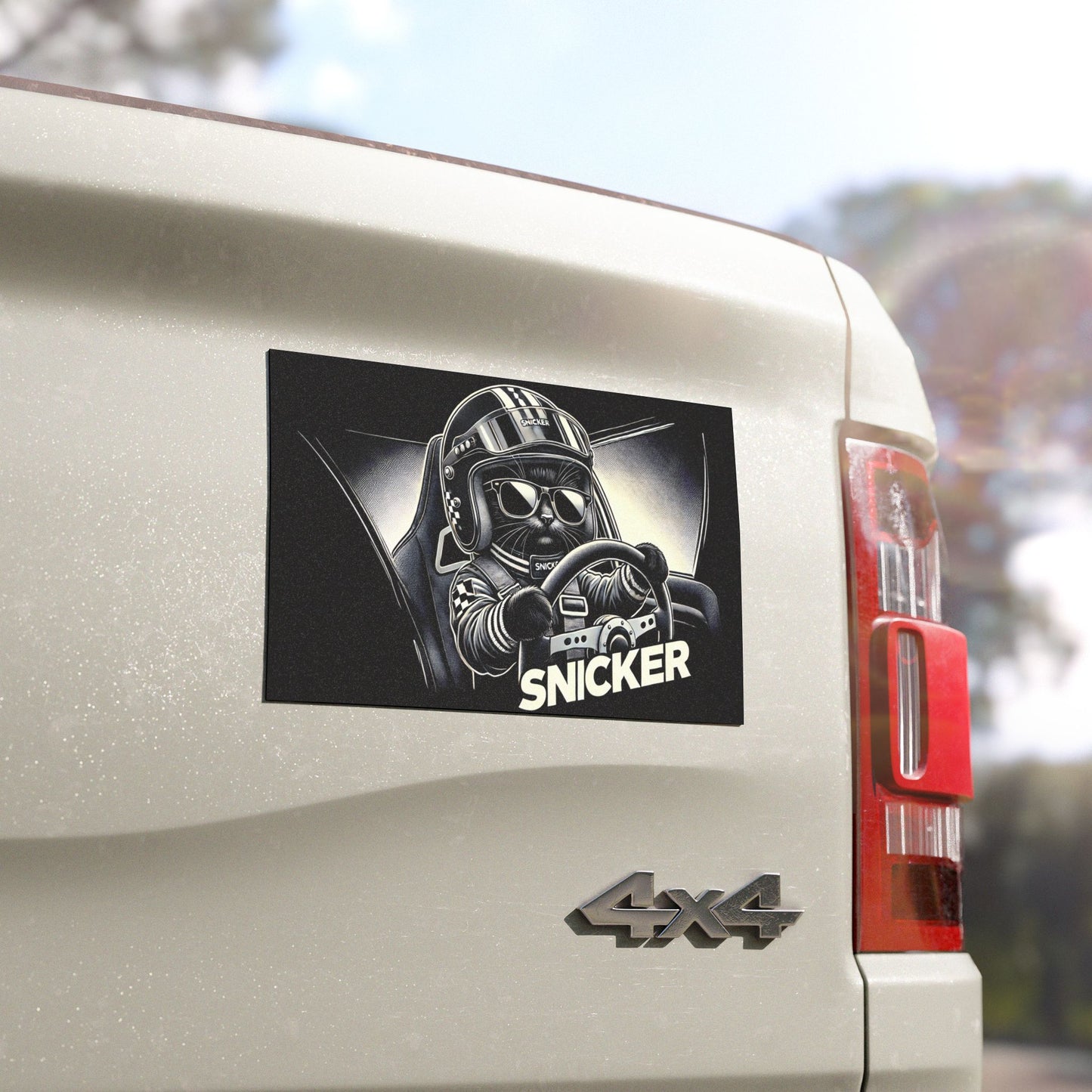 Car Magnets - Race Mode Snicker