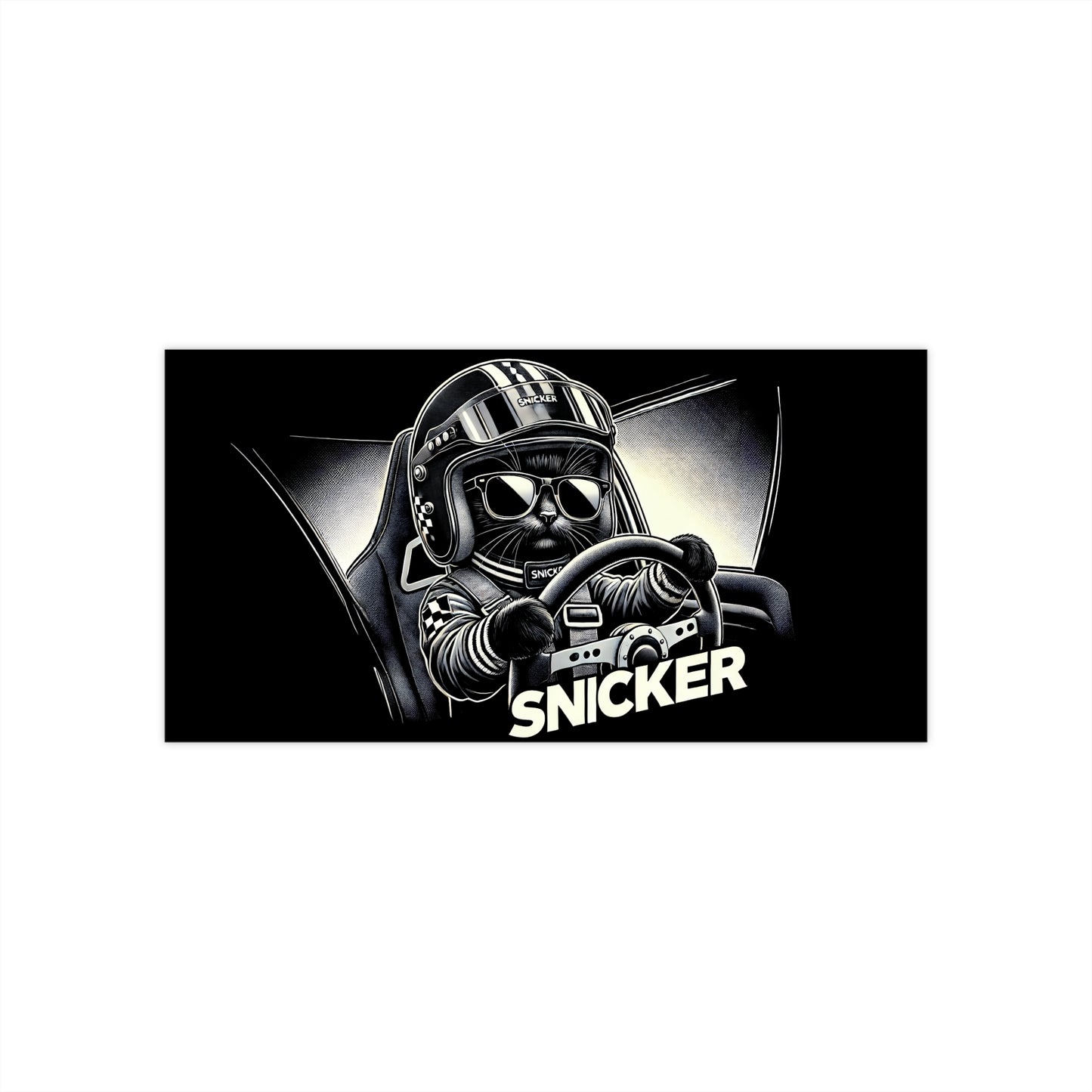 Bumper Stickers - Race Mode Snicker