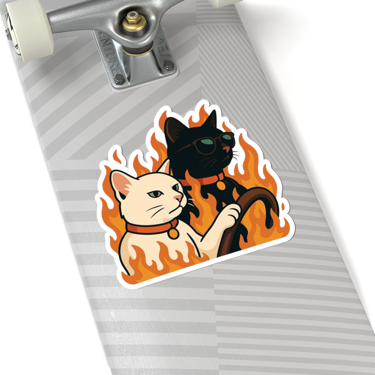 Sticker - Classic On Fire
