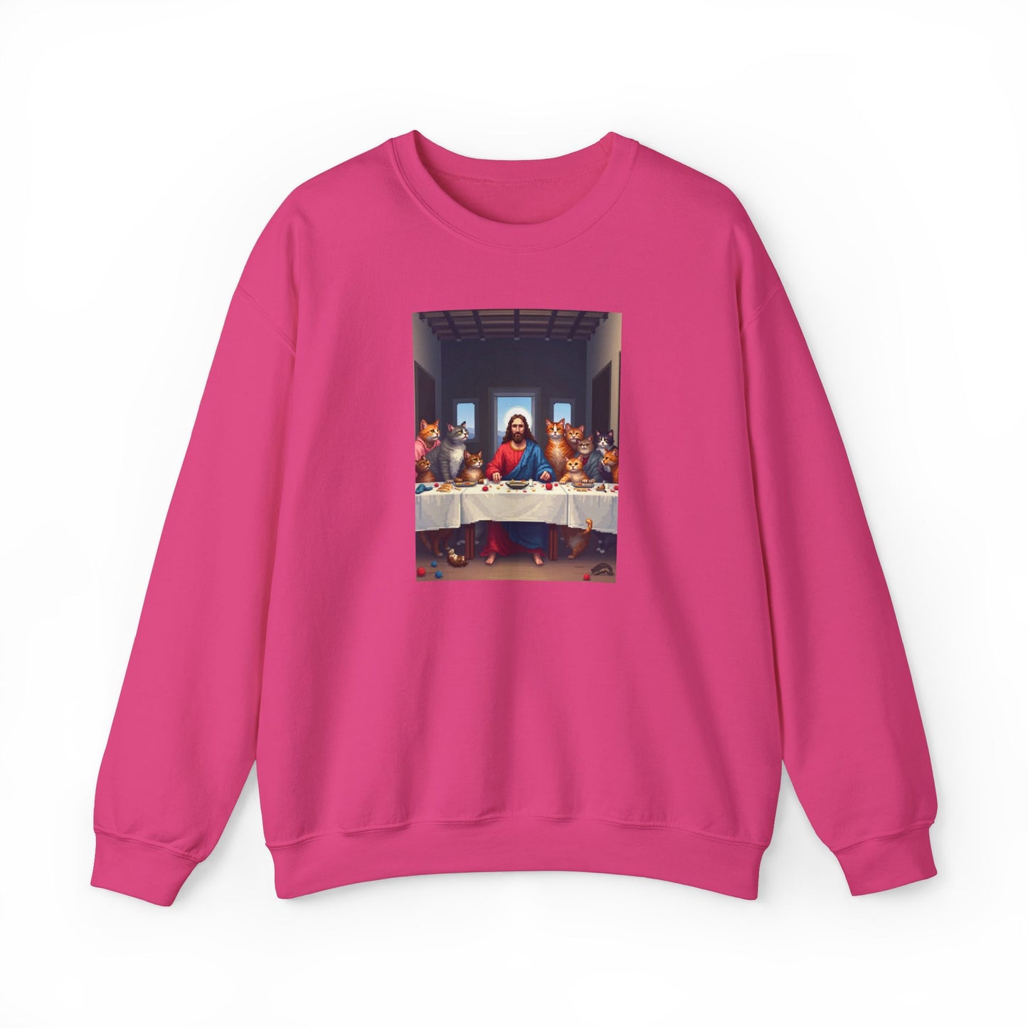 Sweatshirt - The Last Supper: Cat Edition