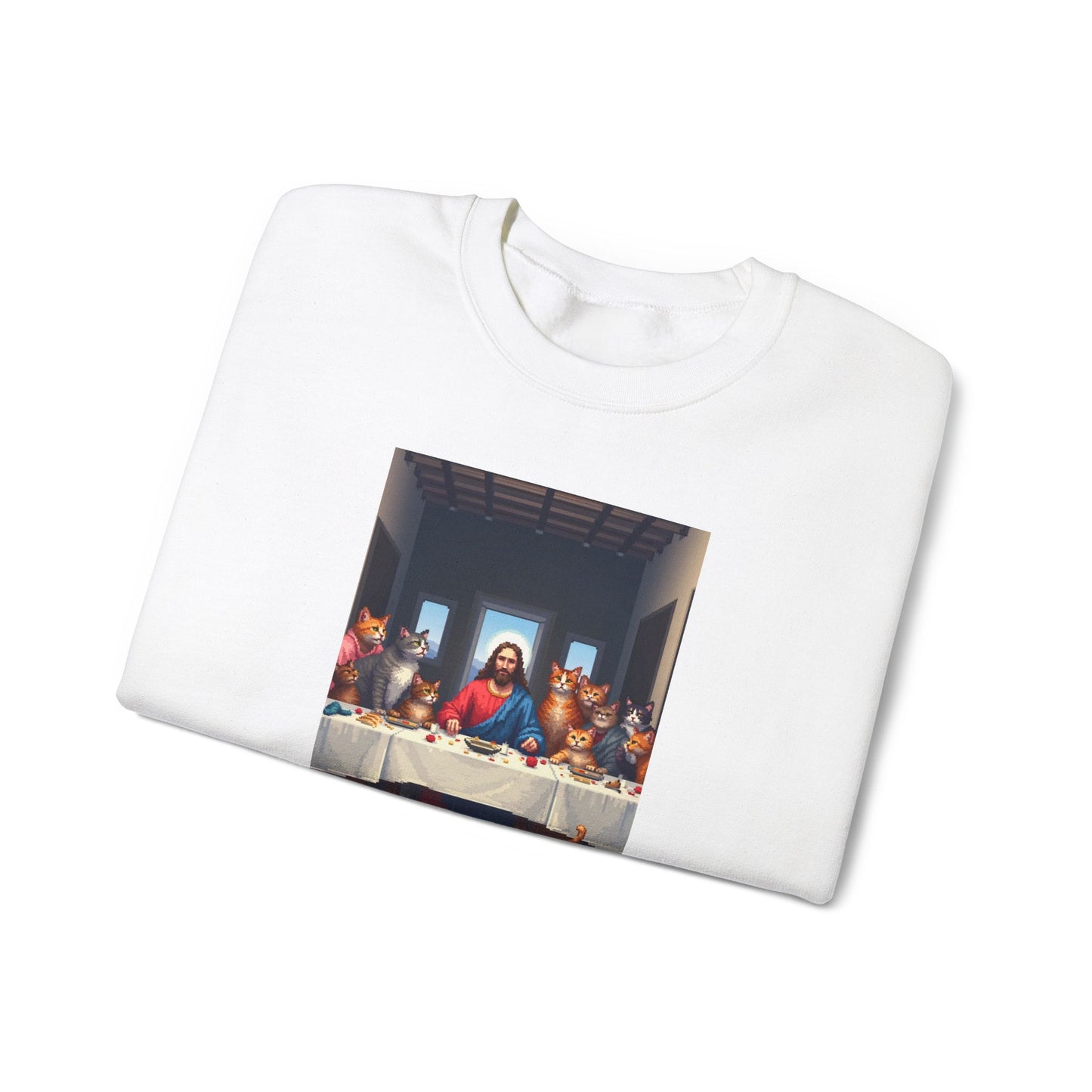 Sweatshirt - The Last Supper: Cat Edition