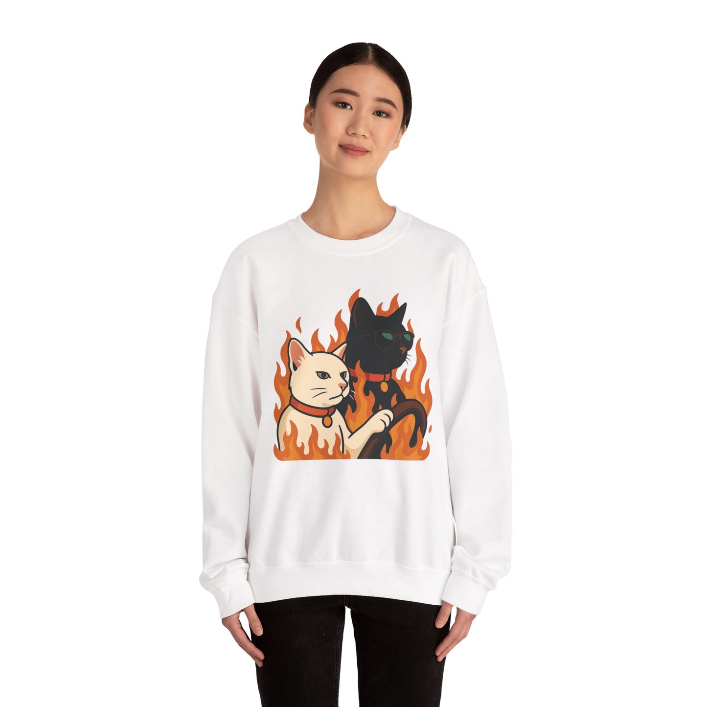 Sweatshirt - Classic On Fire