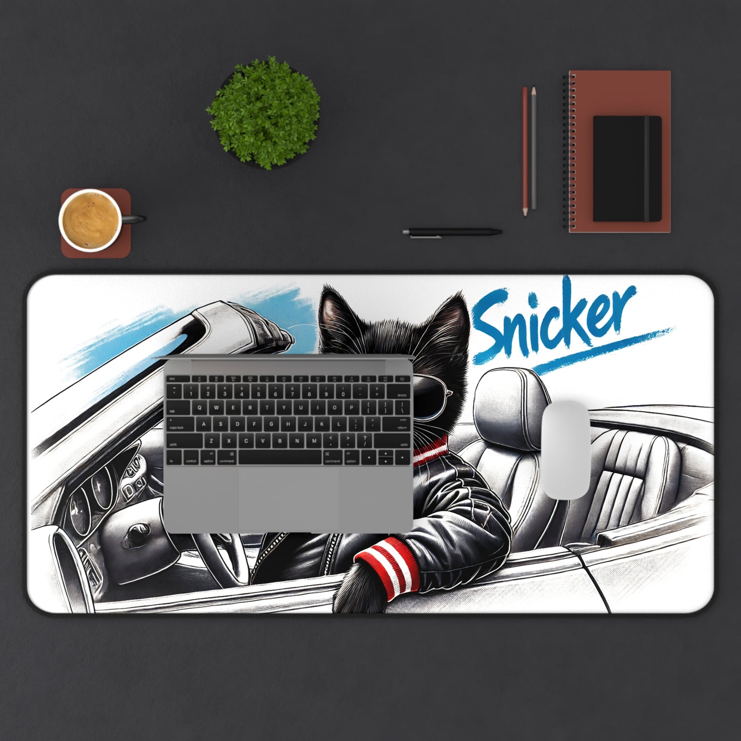 Desk Mat - Snicker Smooth Drive