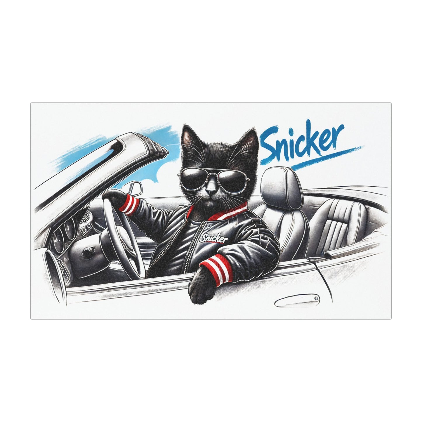 Car Magnets - Snicker Smooth Drive