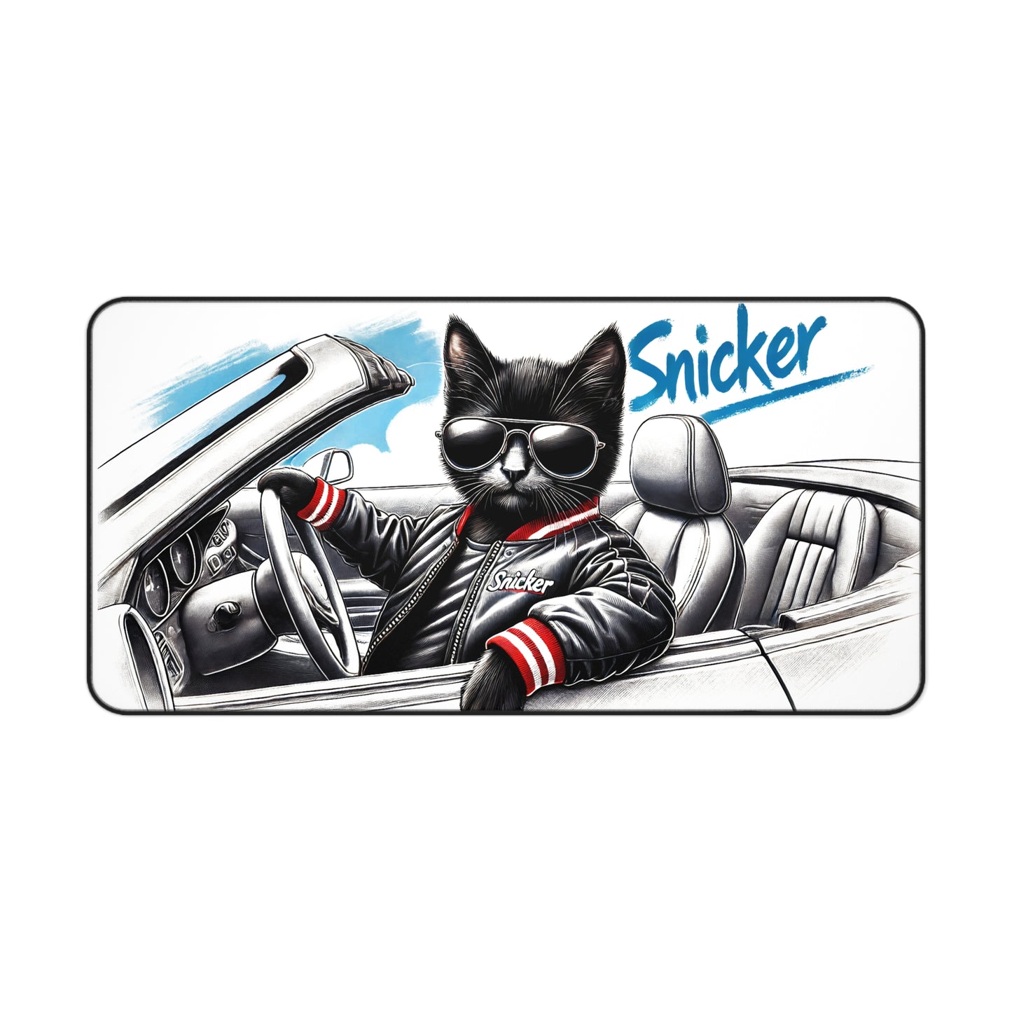 Desk Mat - Snicker Smooth Drive