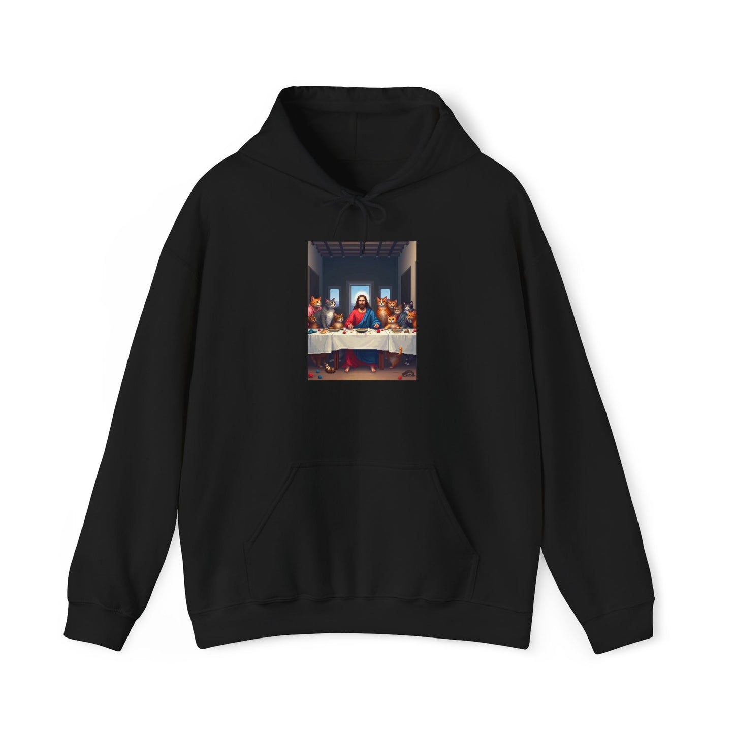 Hoodie - The Last Supper: Cat Edition