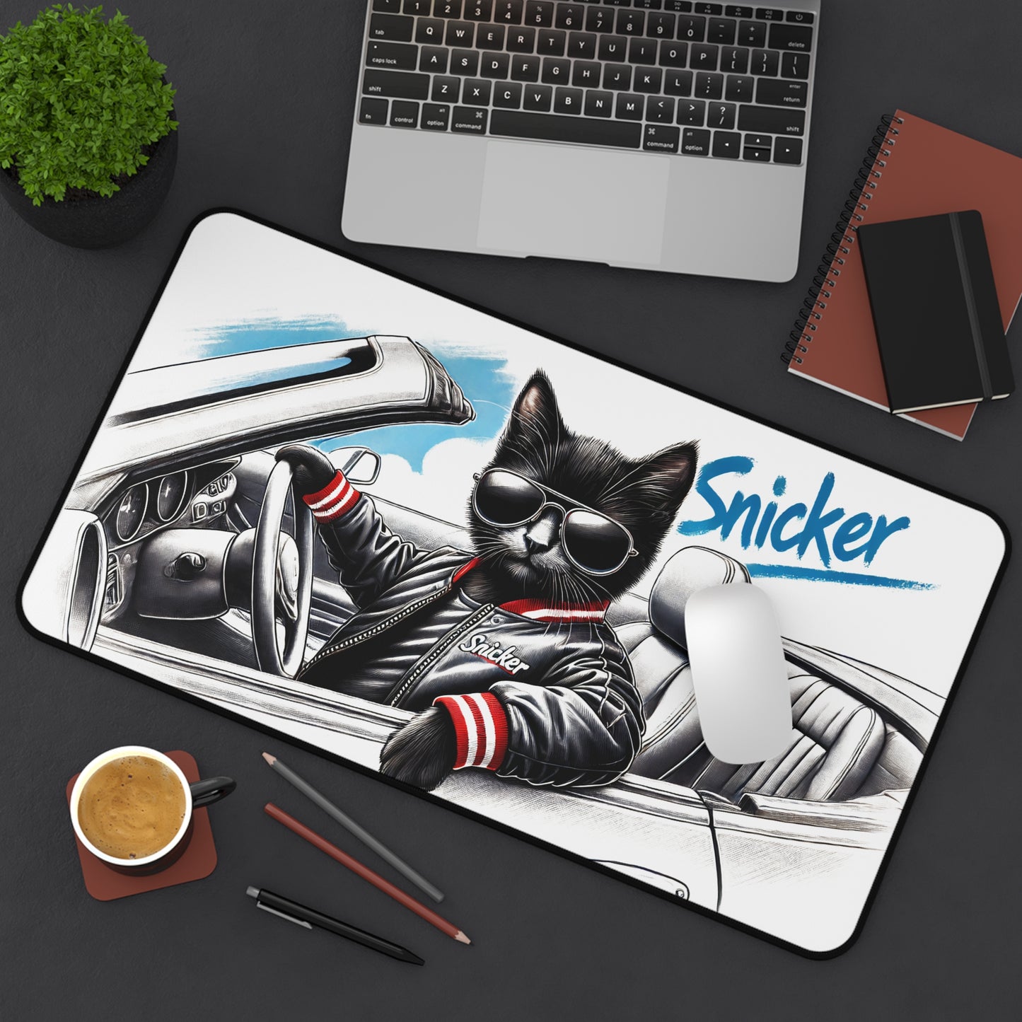 Desk Mat - Snicker Smooth Drive