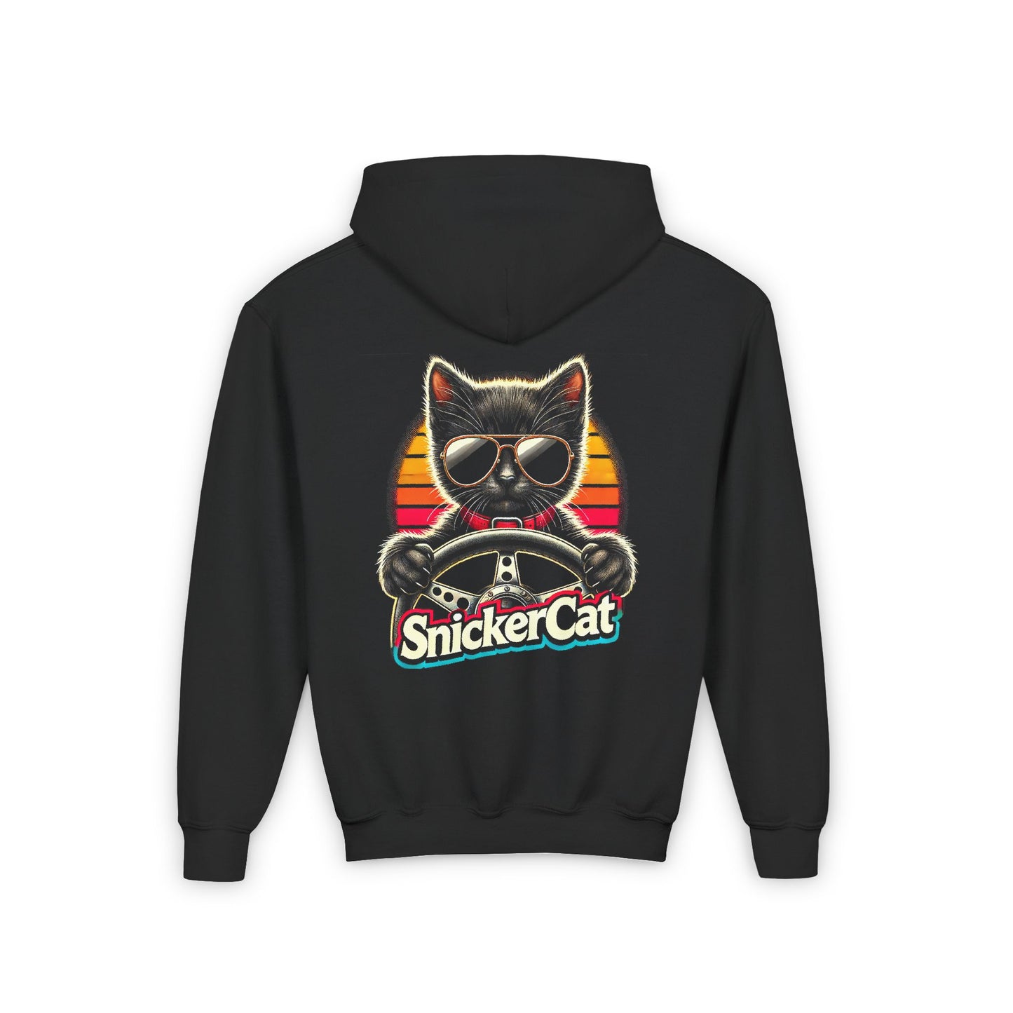 Youth Hoodie - Wheel Master Snicker