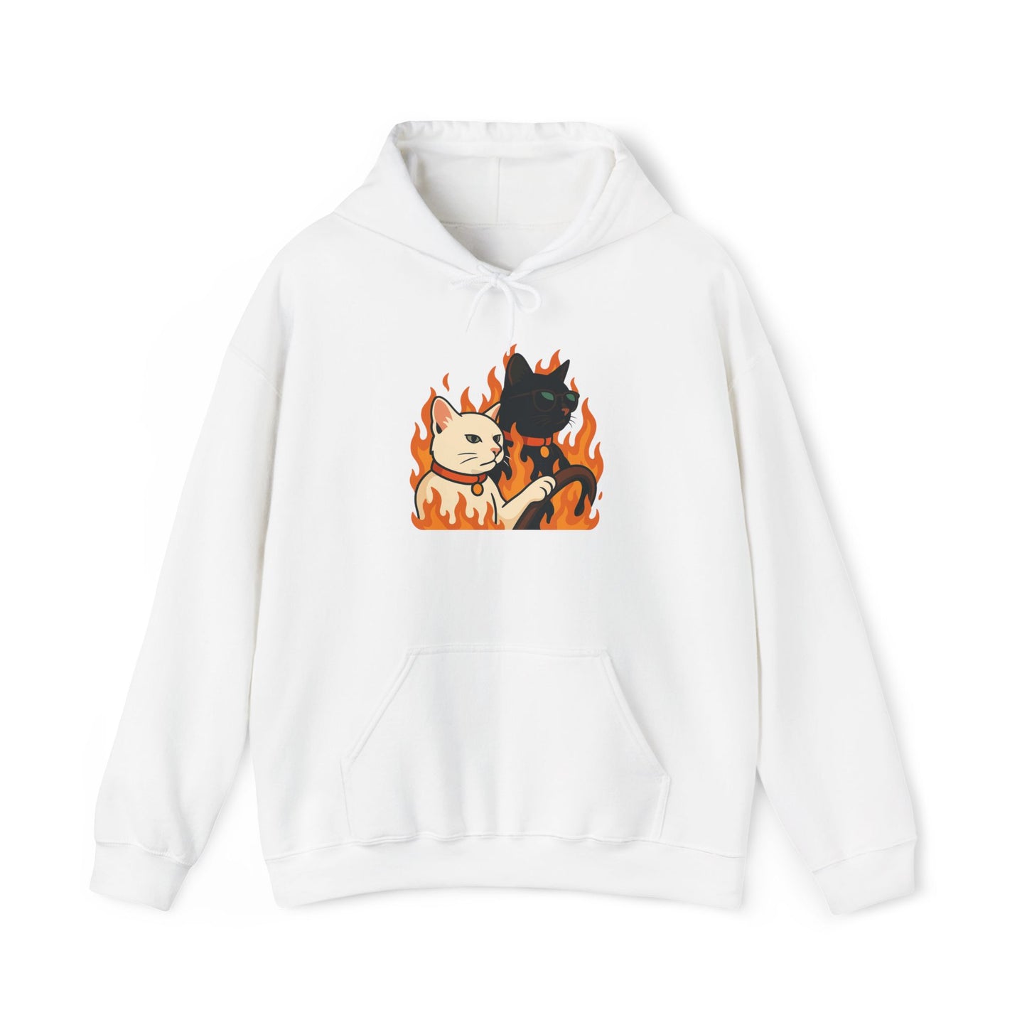 Hoodie - Classic On Fire