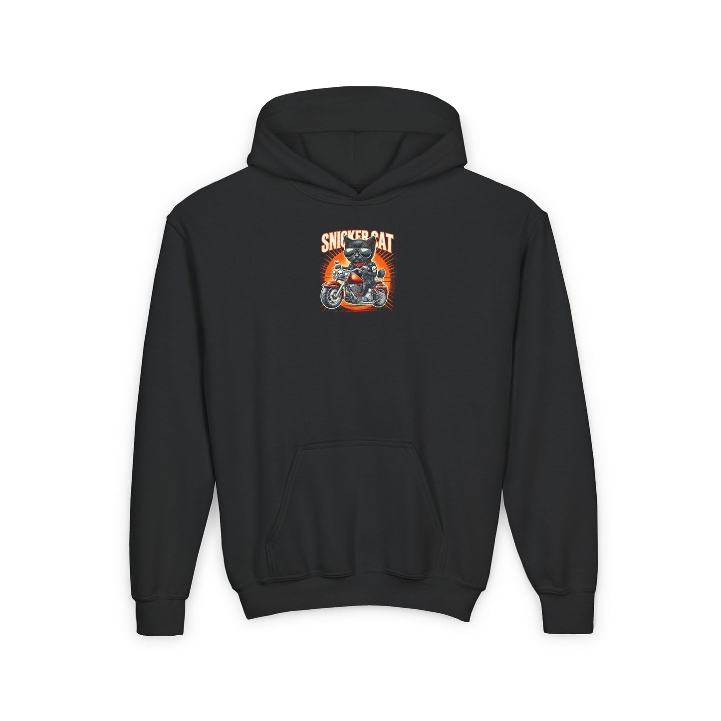 Youth Hoodie - Snicker Biker