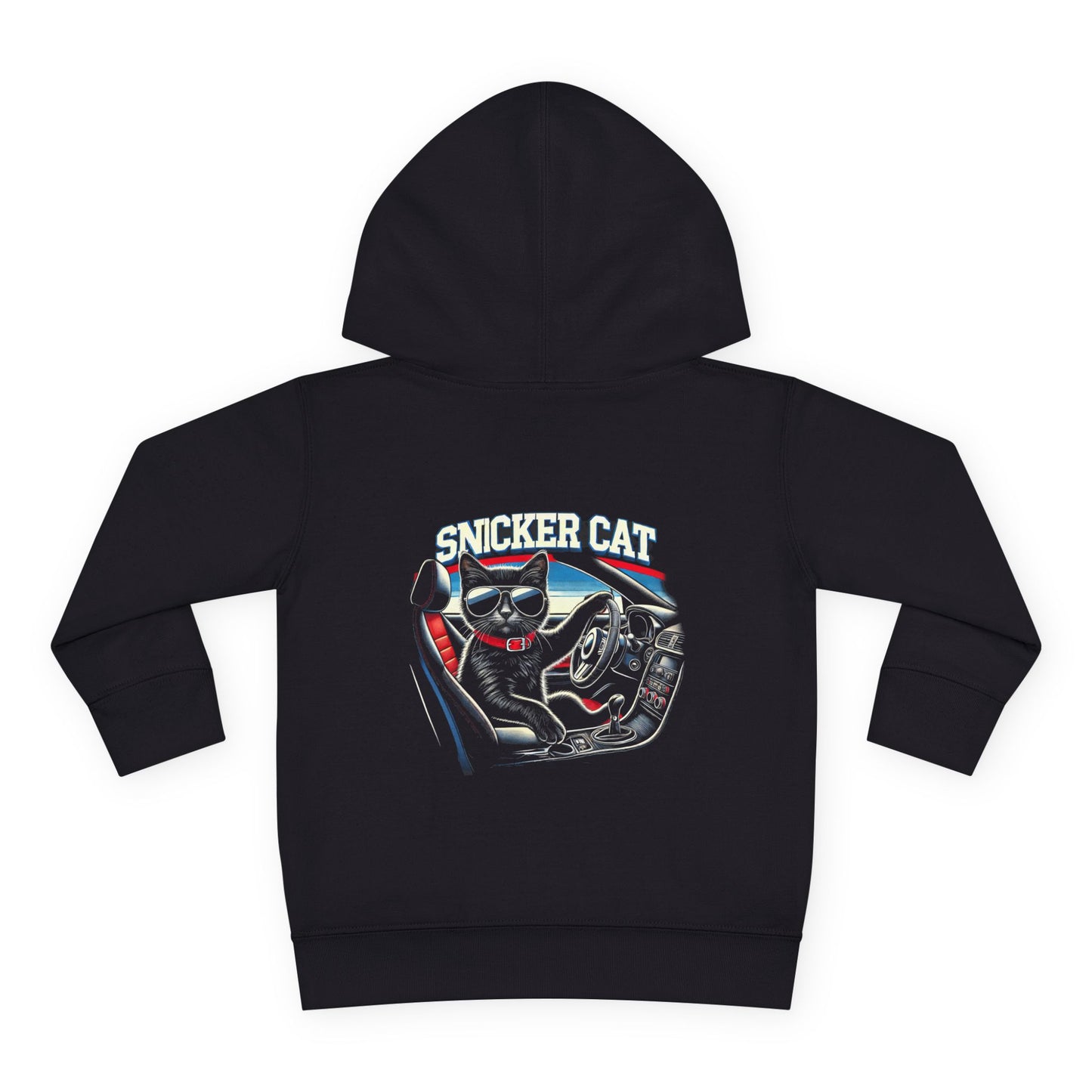 Toddler Hoodie - Chill Cat Driver