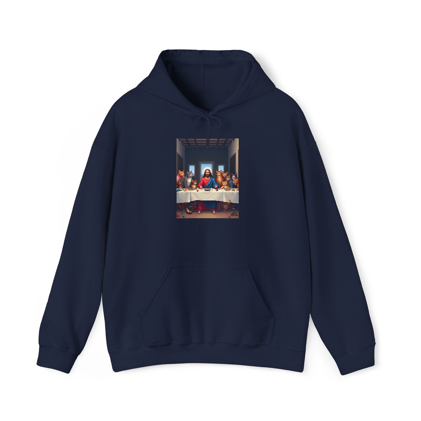 Hoodie - The Last Supper: Cat Edition