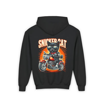 Youth Hoodie - Snicker Biker