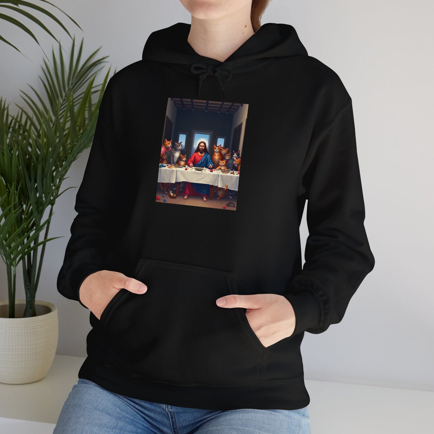 Hoodie - The Last Supper: Cat Edition