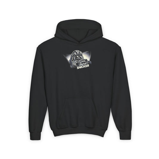 Youth Heavy Hooded Sweatshirt - Race Mode Snicker