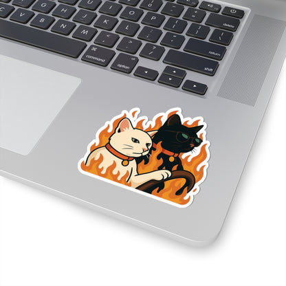 Sticker - Classic On Fire