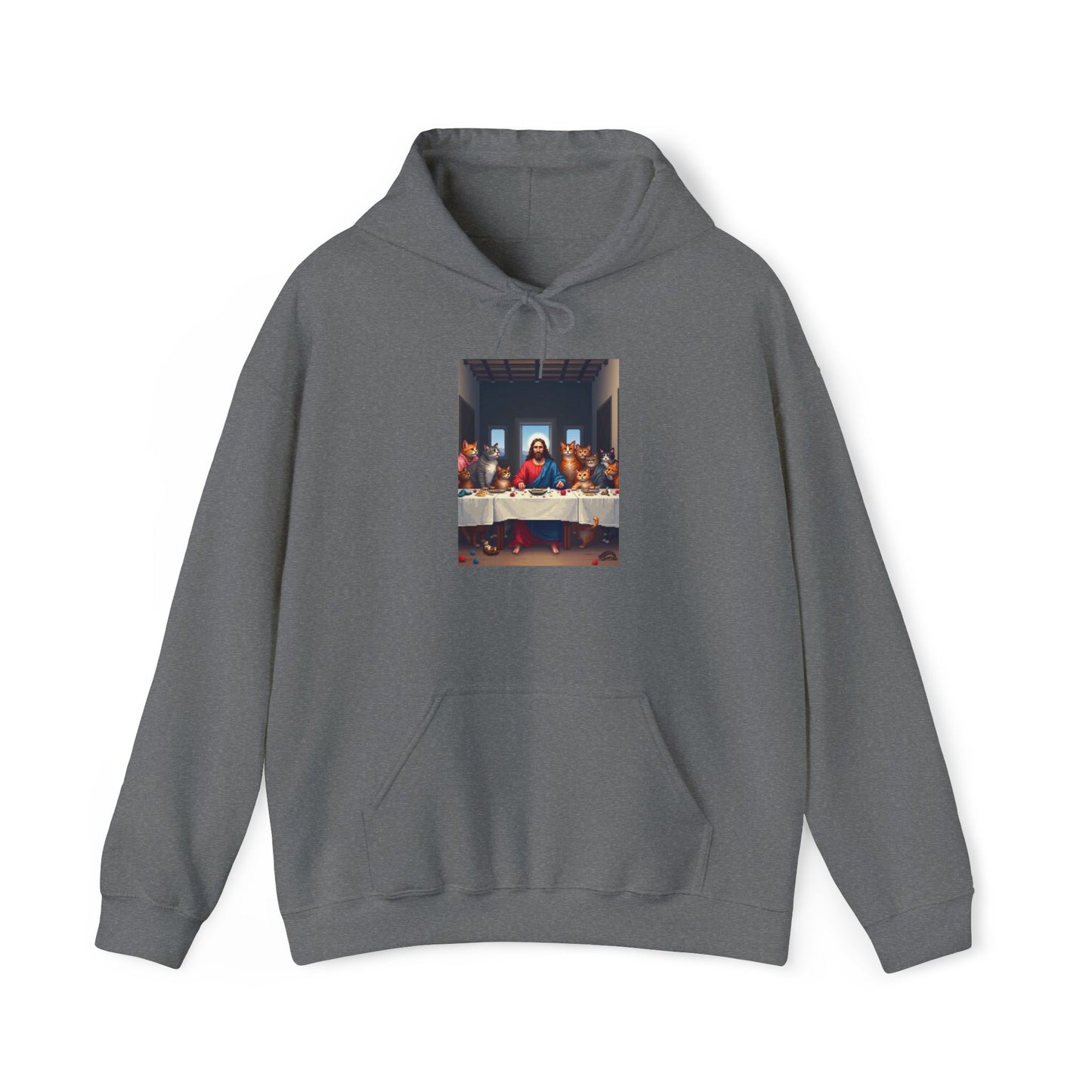 Hoodie - The Last Supper: Cat Edition